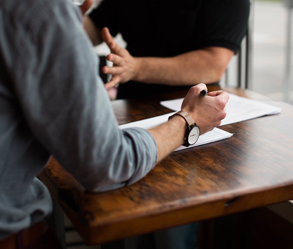 Estate planning attorney reviewing trust documents in San Luis Obispo 93401